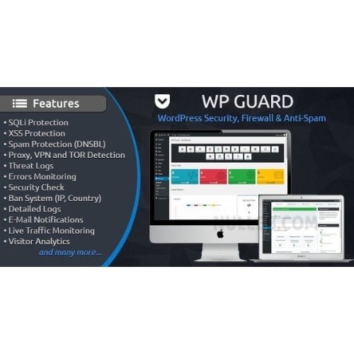 WP Guard Security Firewall Anti Spam plugin for WordPress